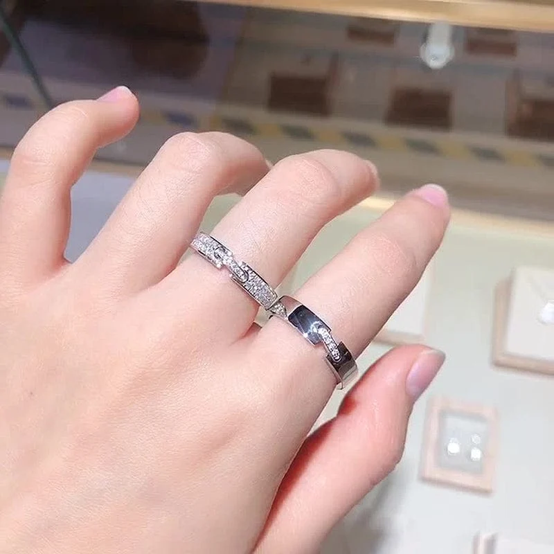 Ehering Hochzeit Paar Silber