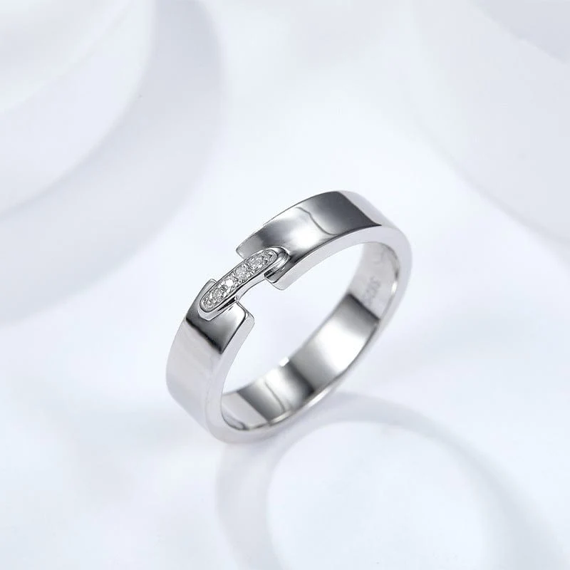 Ehering Hochzeit Paar Silber