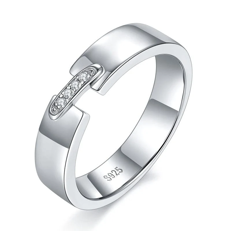 Ehering Hochzeit Paar Silber