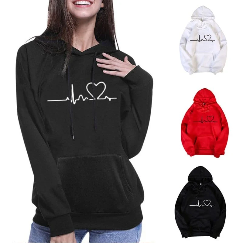 Pullover Herzschlag