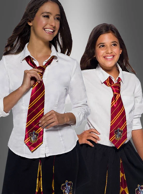 Gryffindor Krawatte mit Wappen