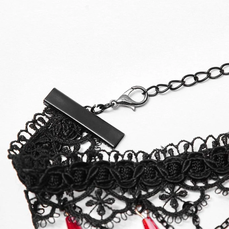Gothic Lace Choker für Damen Hochzeit Choker