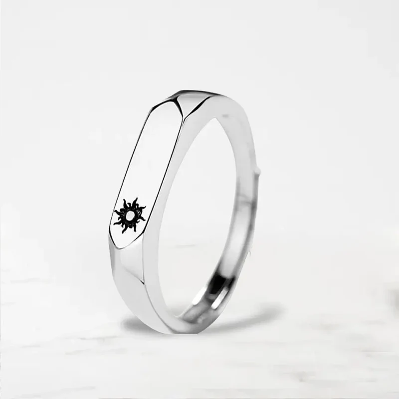 Bague Couple Lune Et Soleil