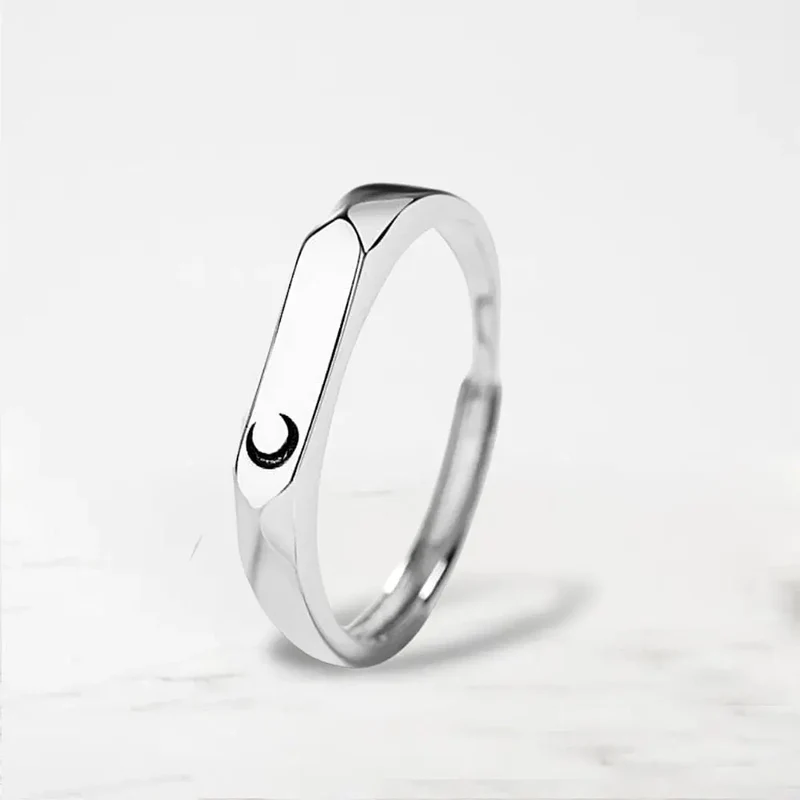 Bague Couple Lune Et Soleil