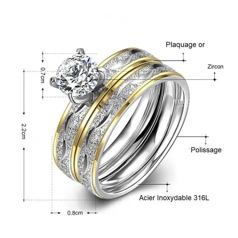 Duo Partnerring Aus Gold