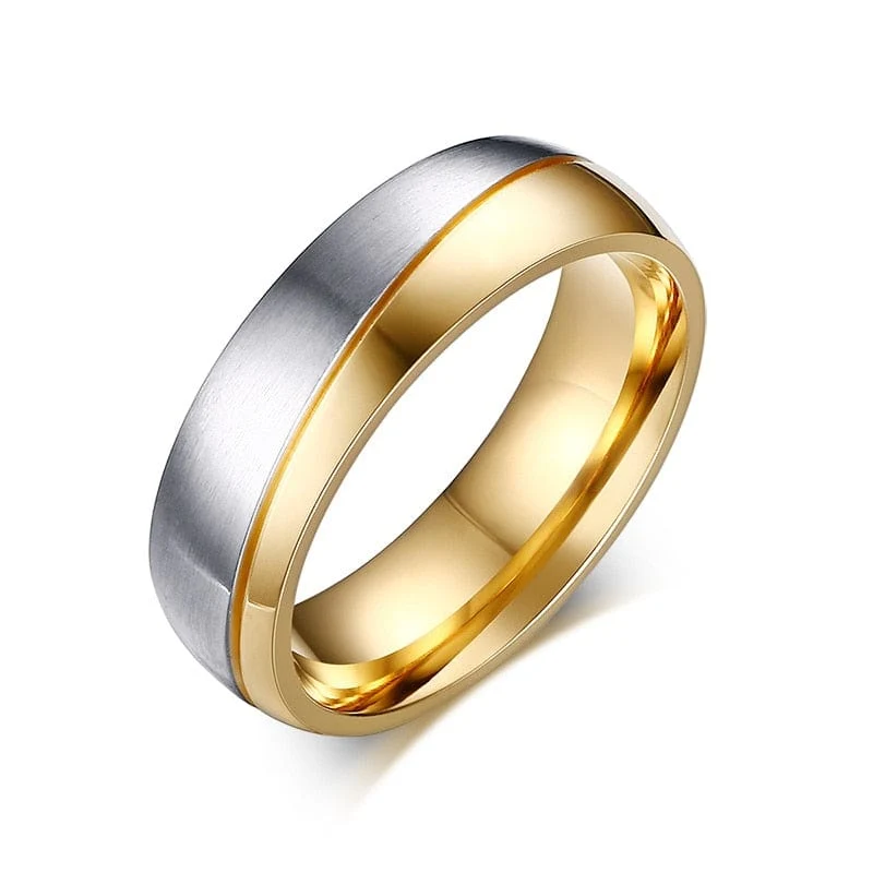Partnerring Aus Stahl