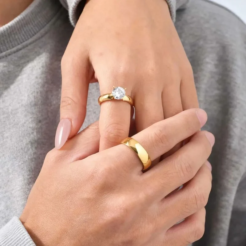 Unique Couple Engagement Rings