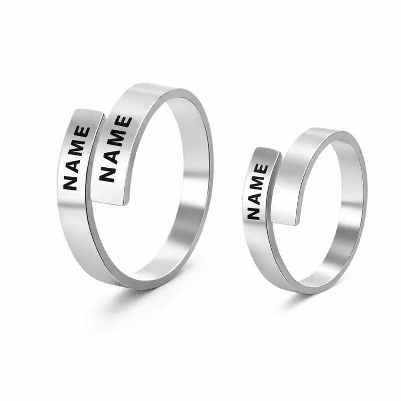 Engagement Ring For Couple With Name