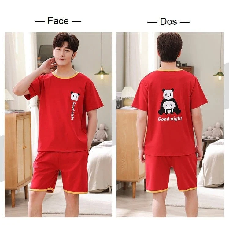 Pyjama Rot Passend