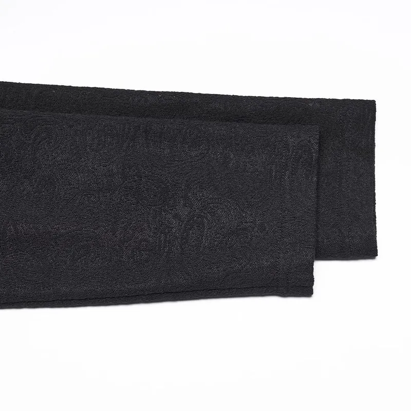 Gothic-Herren-Rollkragenpullover mit Aufklebern und langen Ärmeln