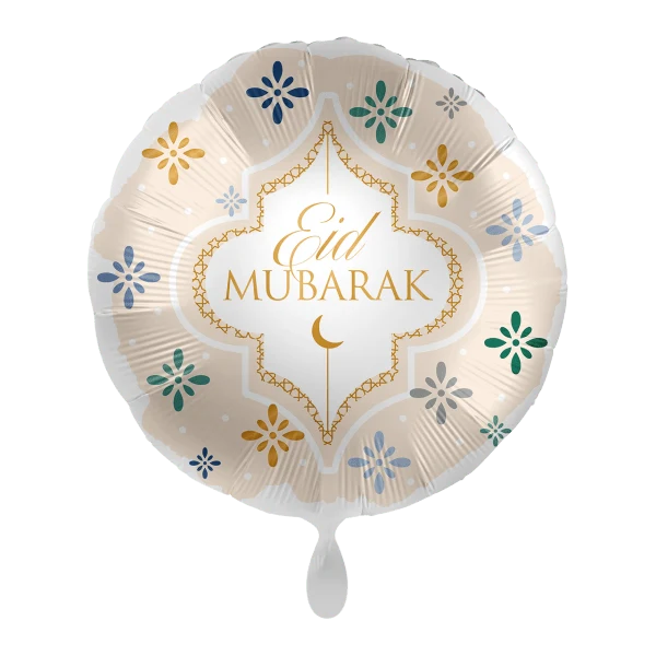Heliumballon-Geschenk "Eid Mubarak" Elegant