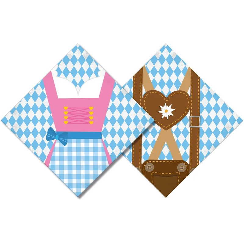 Servietten Oktoberfest 20 Stk.