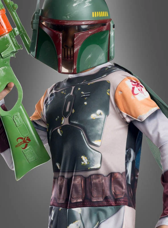Boba Fett Kinderkostüm Fotorealistischer Druck