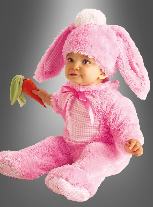 Baby-Hase ROSA Strampelanzug