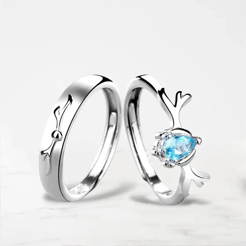 Bague Couple Cerf