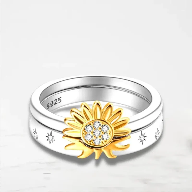 Bague Couple Qui s'Assemble (Argent)
