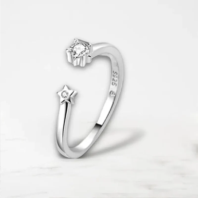 Bague Double Qui S'Emboite (Argent)