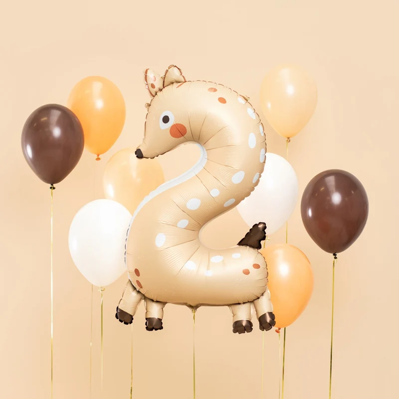 Zahlen Ballon 2 XL Reh