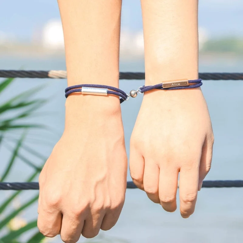 Personalisierte Partnerarmbänder