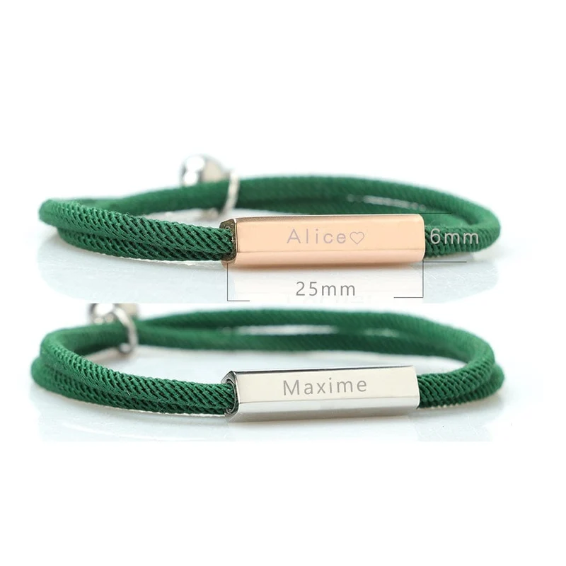 Personalisierte Partnerarmbänder