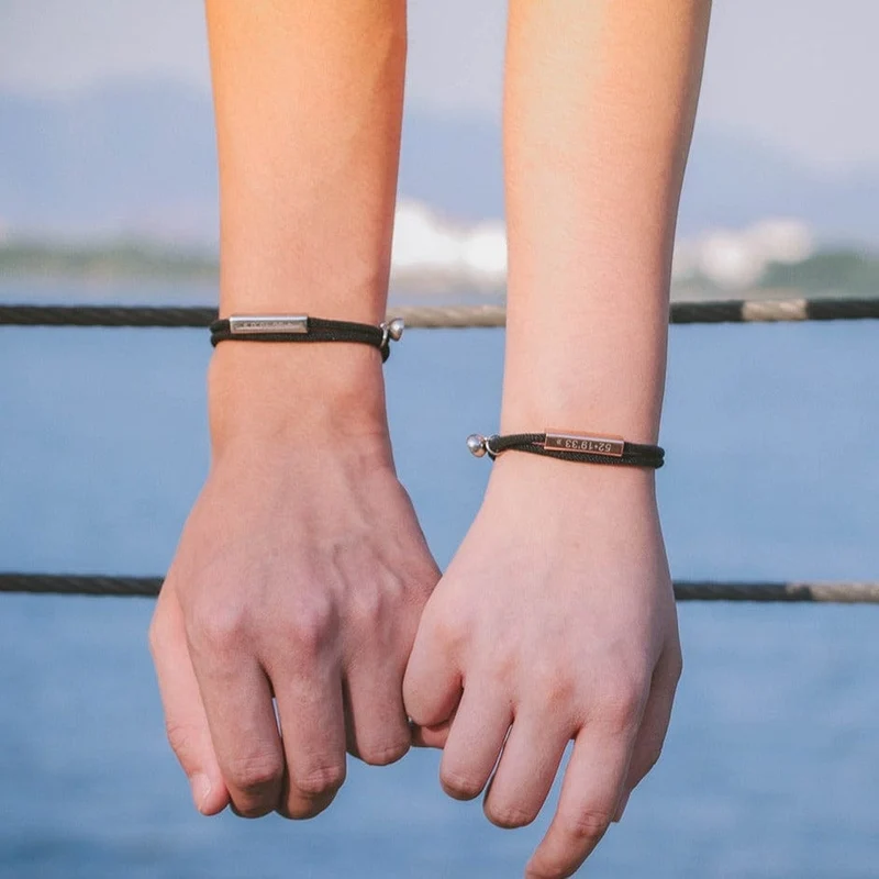 Personalisierte Partnerarmbänder