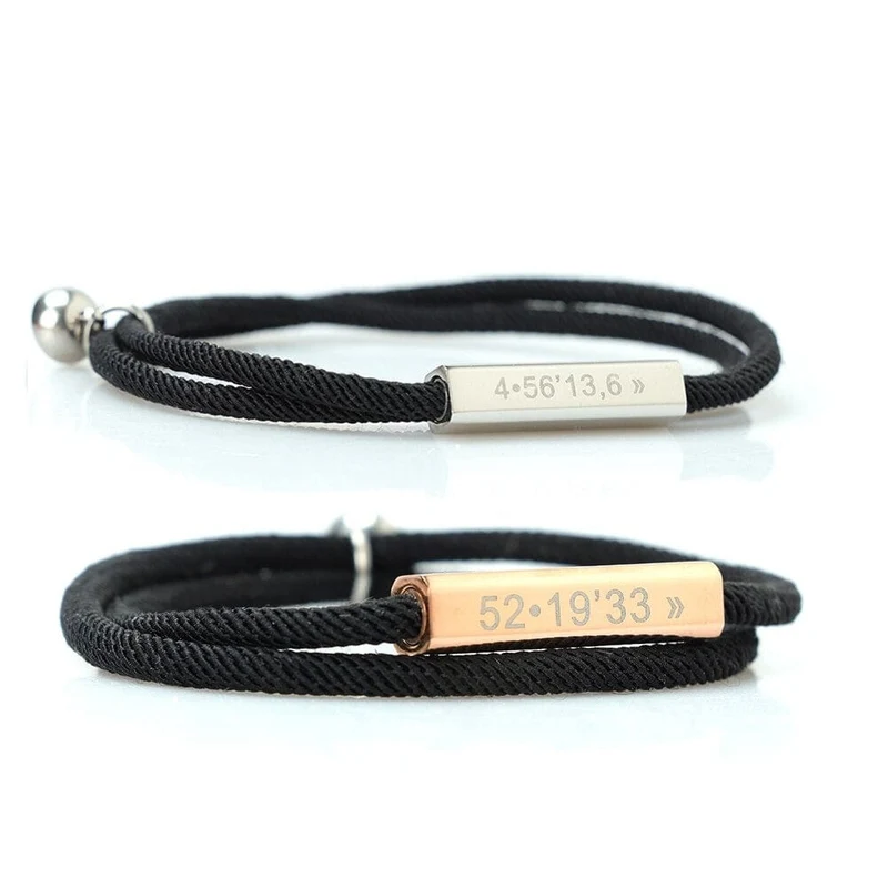 Personalisierte Partnerarmbänder