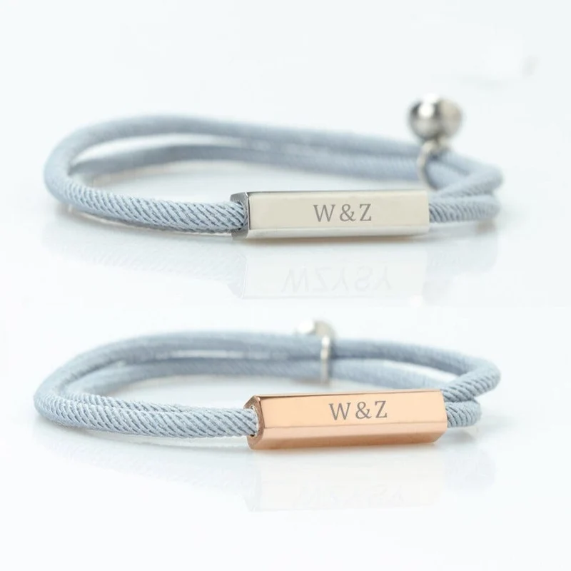 Personalisierte Partnerarmbänder