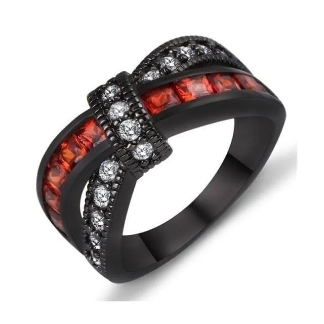 Ring Paar Schwarz