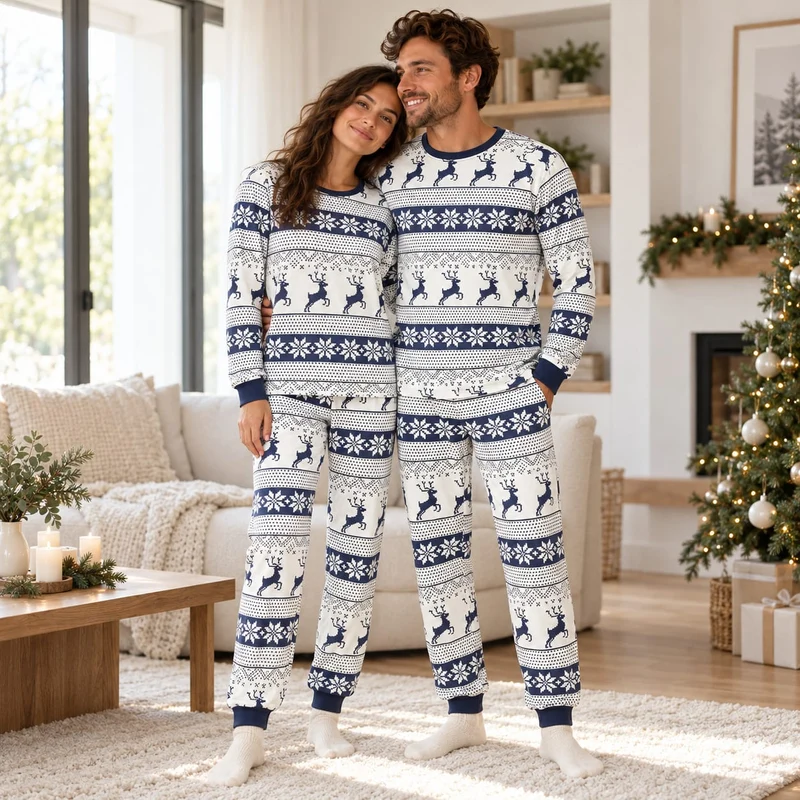 Pyjama De Noel Homme Et Femme