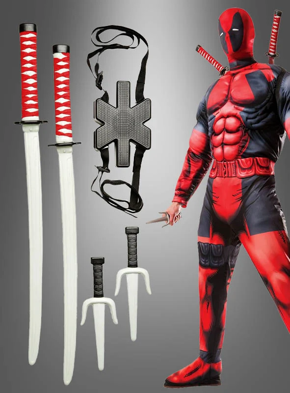 Deadpool Waffenset Original Marvel