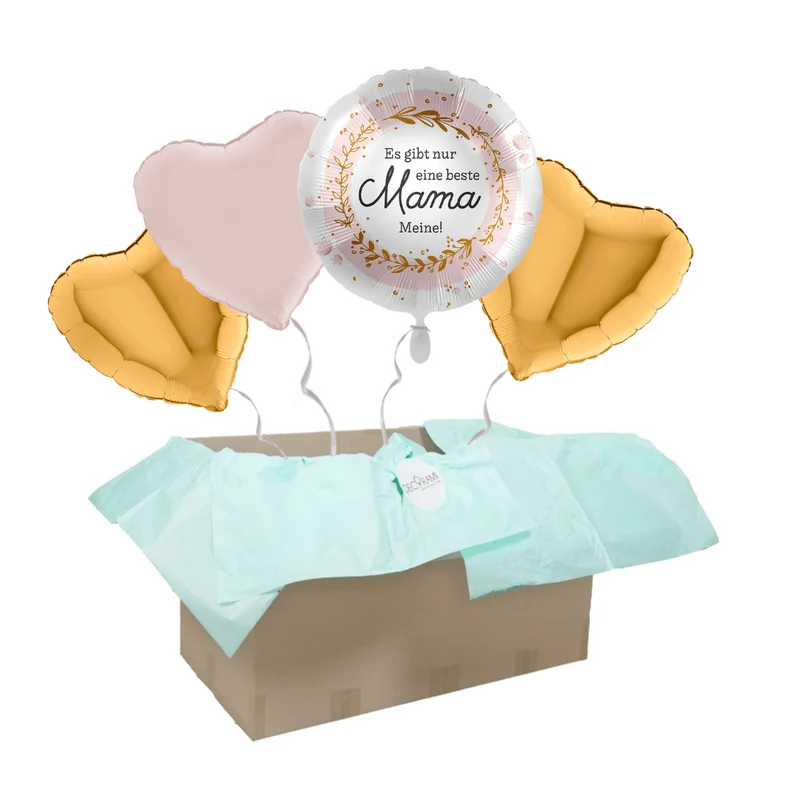 Heliumballon-Geschenk "Es gibt nur eine beste Mama... Meine!"
