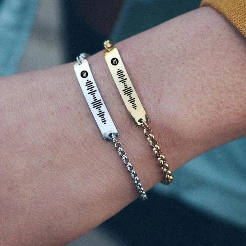Spotify Code Persönliches Armband