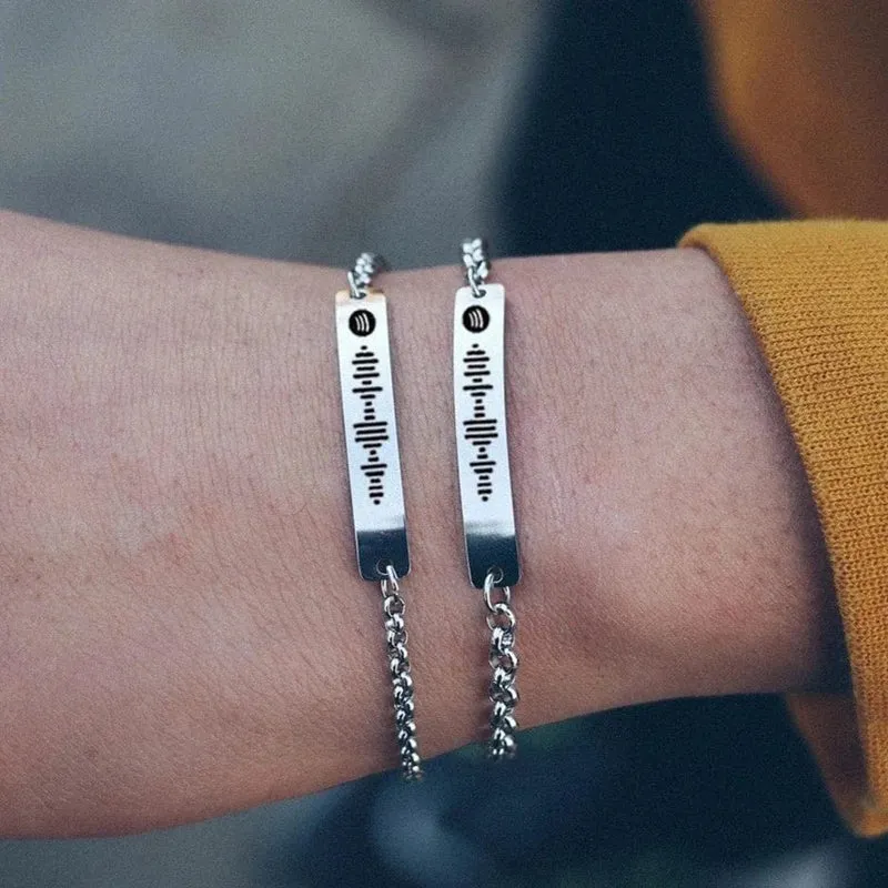 Spotify Code Persönliches Armband