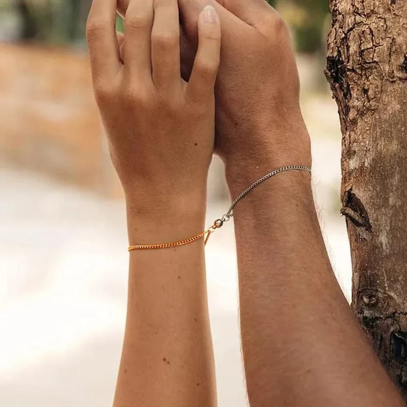 Feines Magnetisches Armband Für Zwei