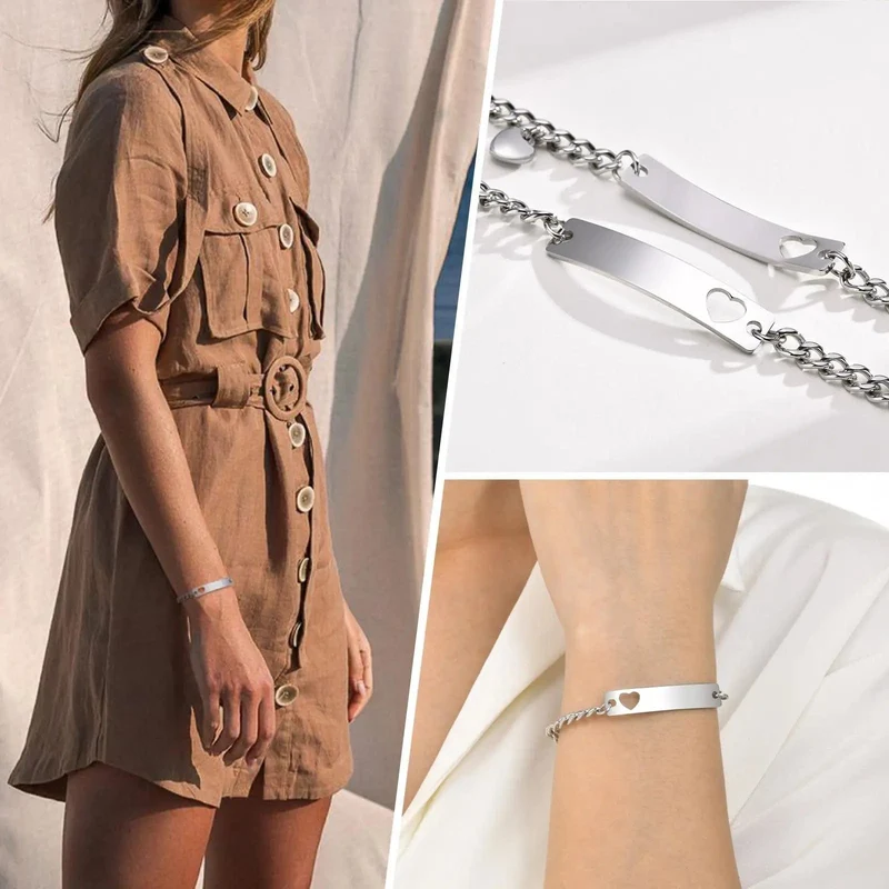 Paar Gravur Armband