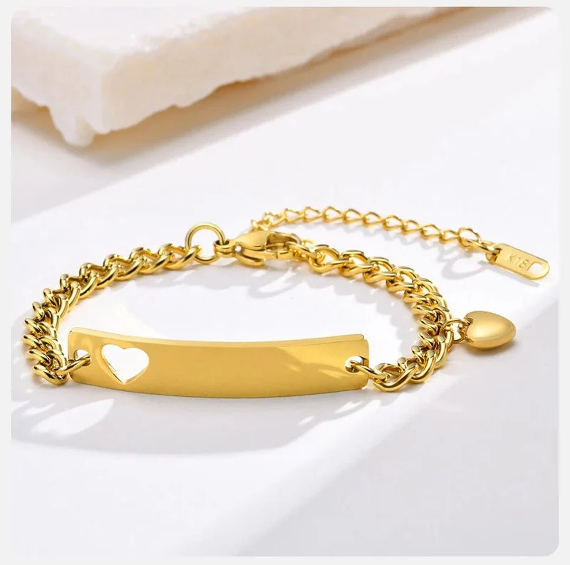 Paar Gravur Armband