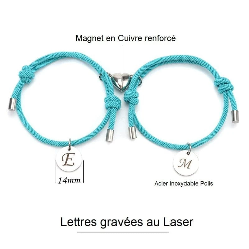 Partnerarmband Buchstabe Nach Wahl