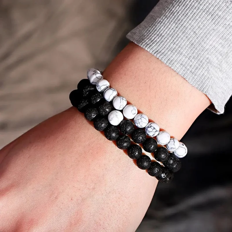 Partnerarmband Stein