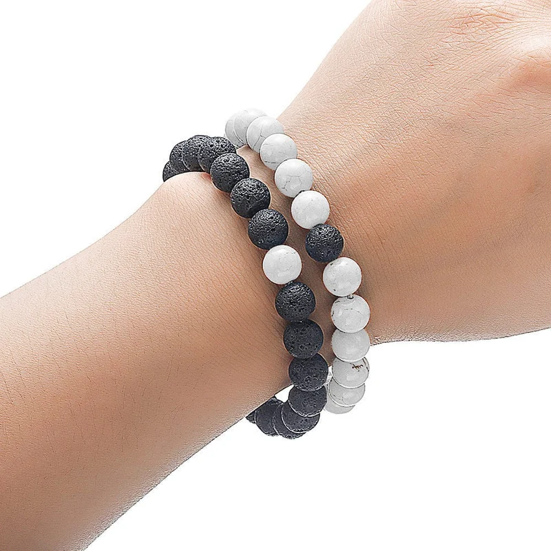 Partnerarmband Stein