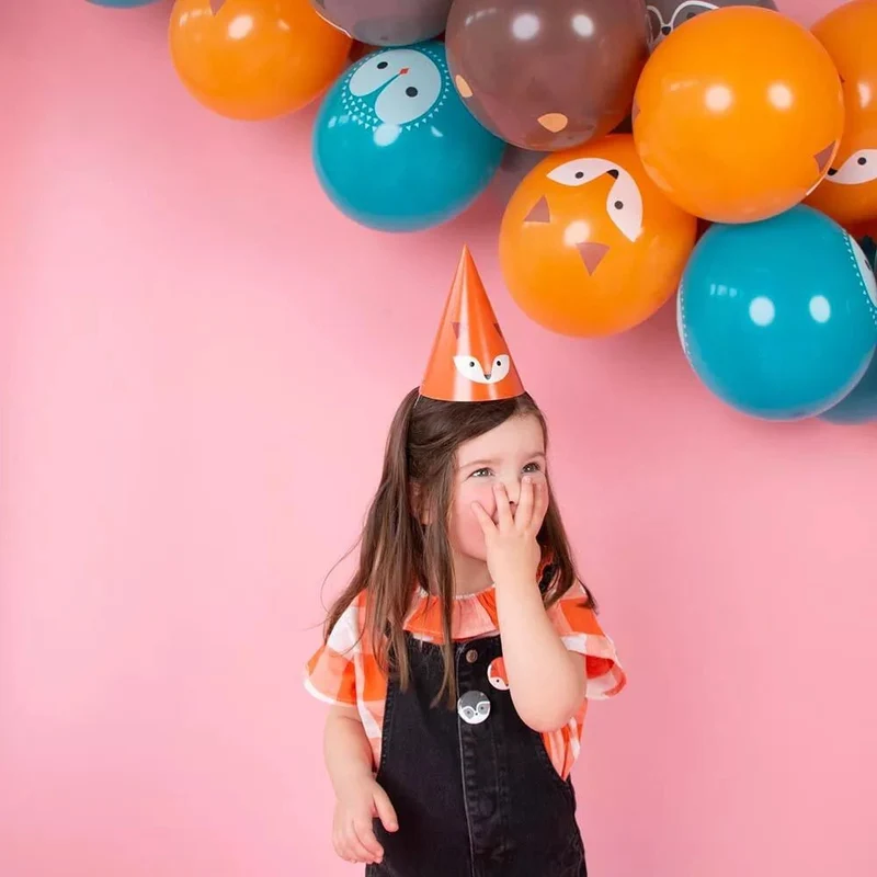 Mini Partyhüte Waldtiere 8 Stk.