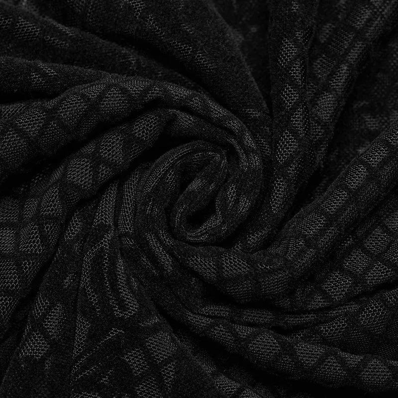 Damen-Gothic-Totem-Mesh-Shirt