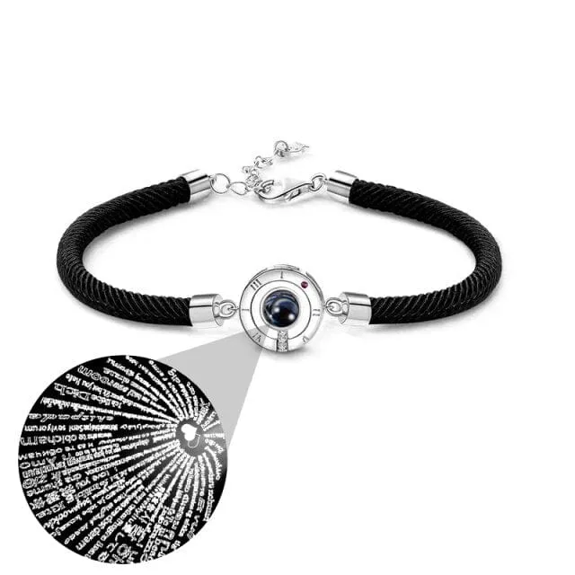 I Love You Armband In 100 Sprachen
