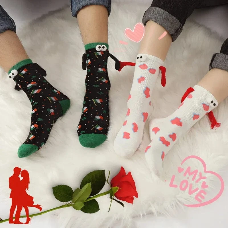 Socke Herz Schwarz