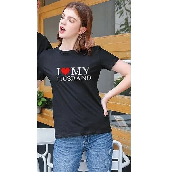 T-Shirt I Love My Wife / Husband