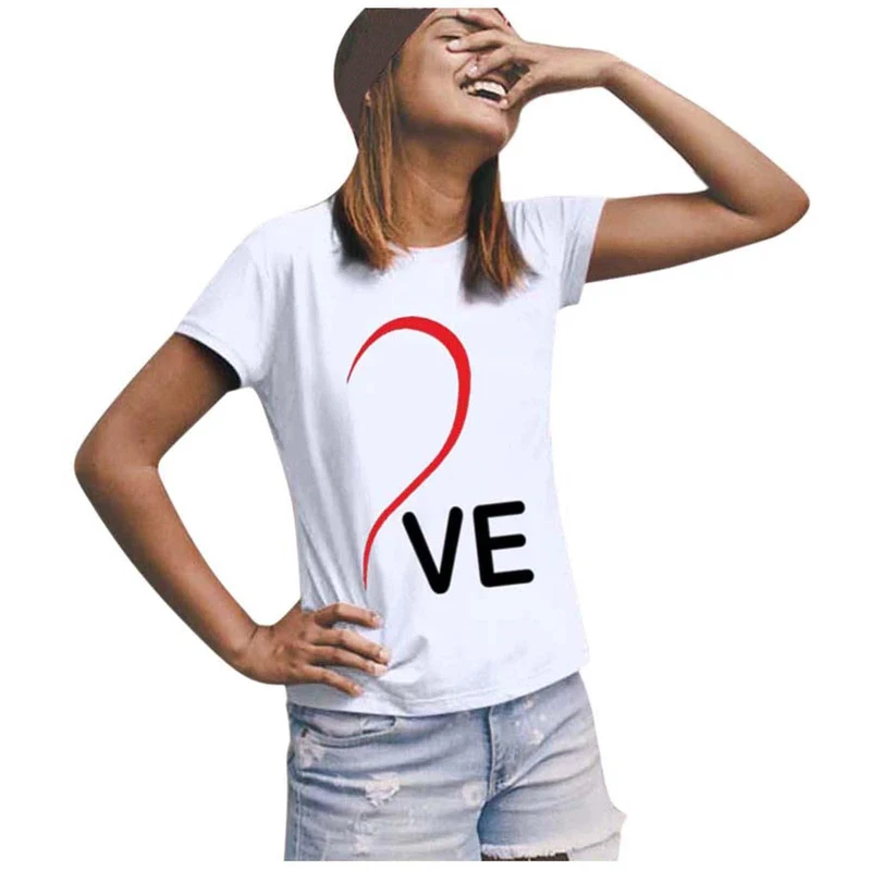 T-Shirt Komplementär Love