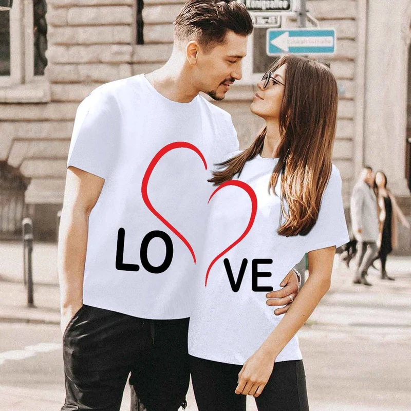 T-Shirt Komplementär Love