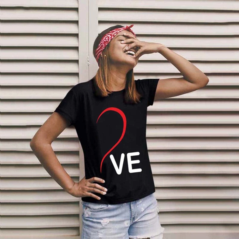 T-Shirt Komplementär Love