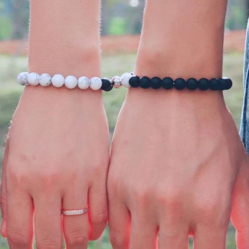Partnerarmband Distanz Magnet