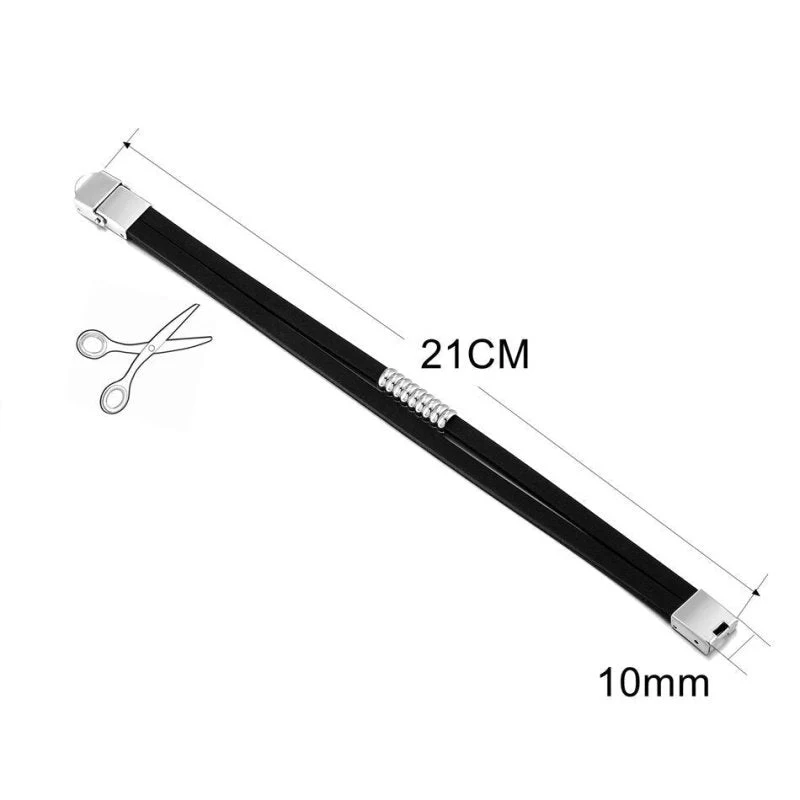 Silikonarmband Schwarz
