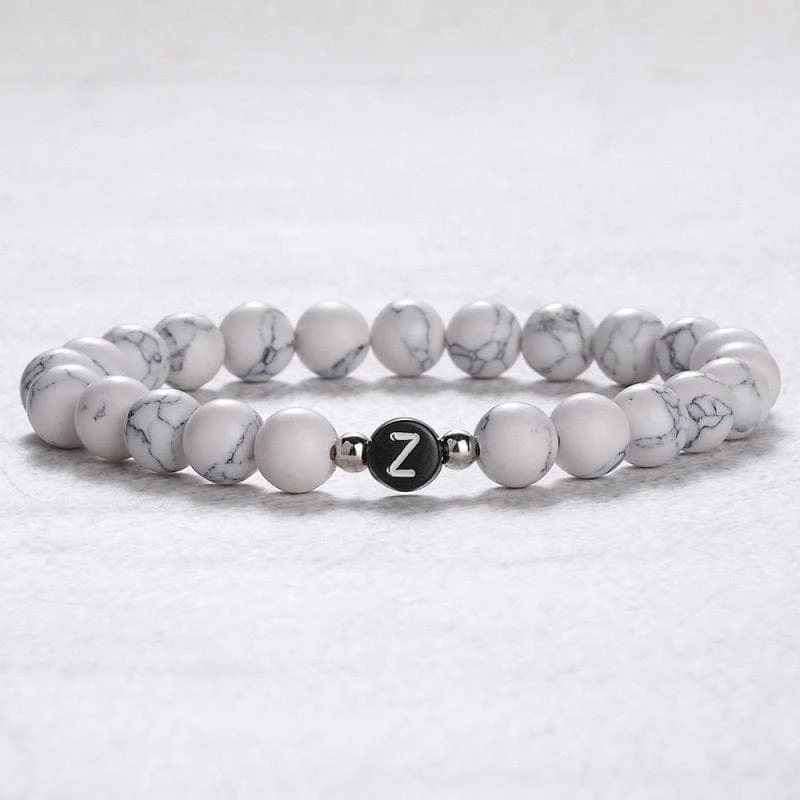 Armband Initialen Perlen